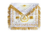 Masonic Hands Embroidered Bullion Wire Wearing Aprons